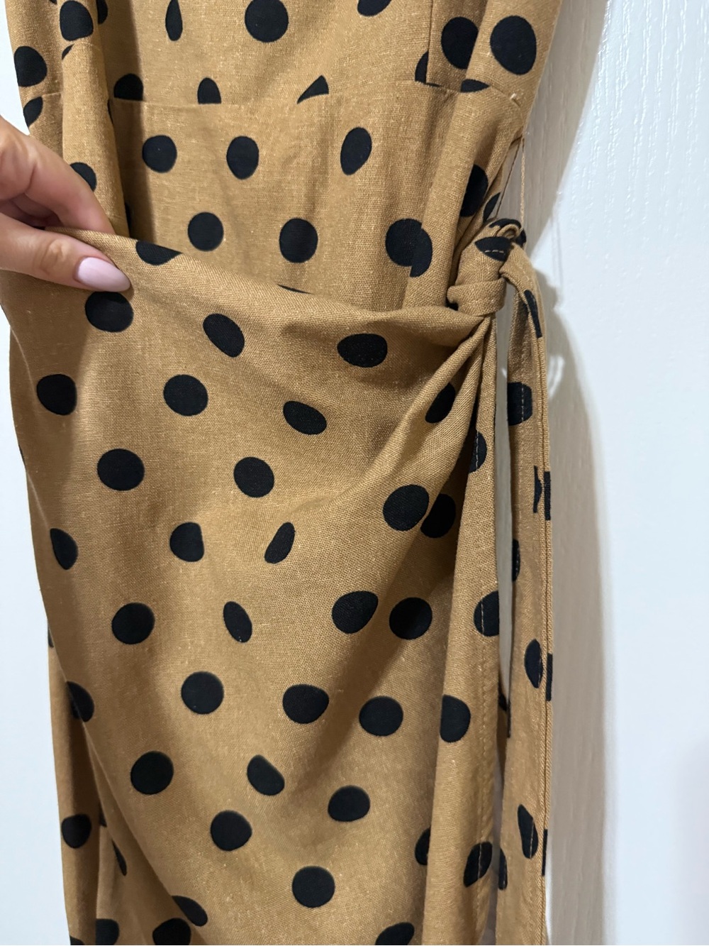 NWOT Vici Polka Dot wrap Dress (m) - Picture 6 of 7